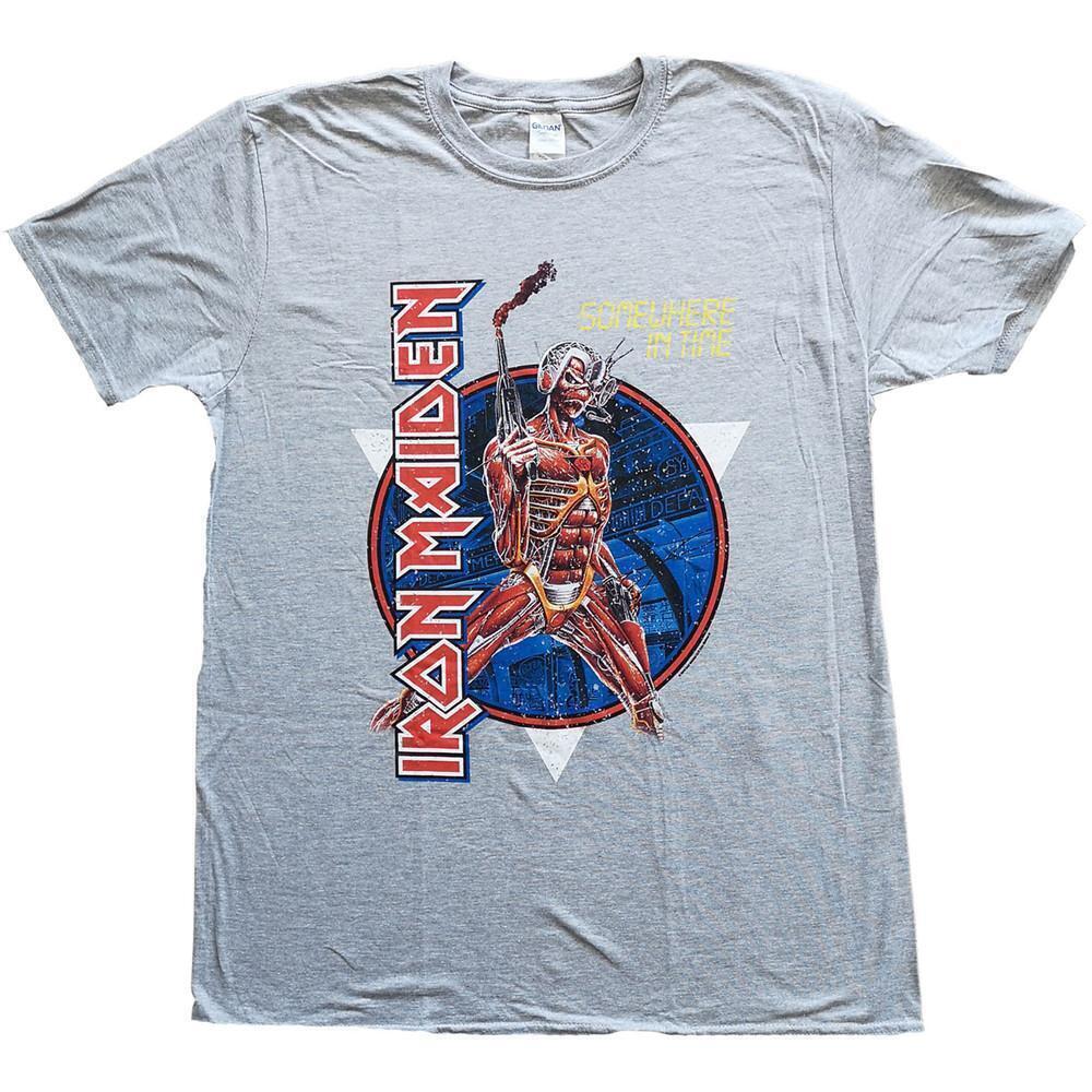 Iron Maiden Unisex T Shirt Somewhere In Time